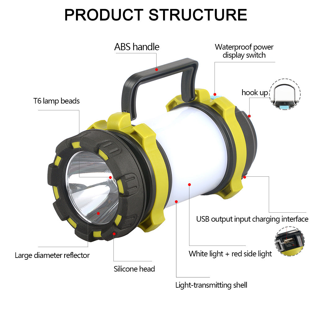 Outdoor Emergency Camping Light Flashlight