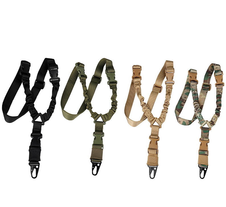 Heavy Duty Tactical Single Point Gun Rifle Sling Adjust & Quick Detach