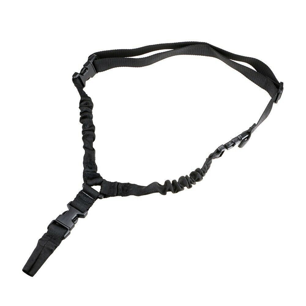 Heavy Duty Tactical Single Point Gun Rifle Sling Adjust & Quick Detach