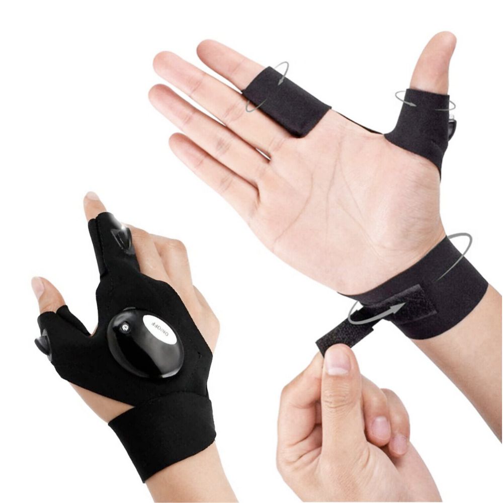 Flash Light LED Gloves