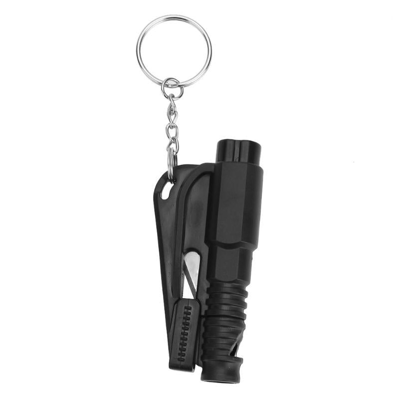 Emergency Mini Safety Hammer Auto Car Window Glass Breaker Keychain Es