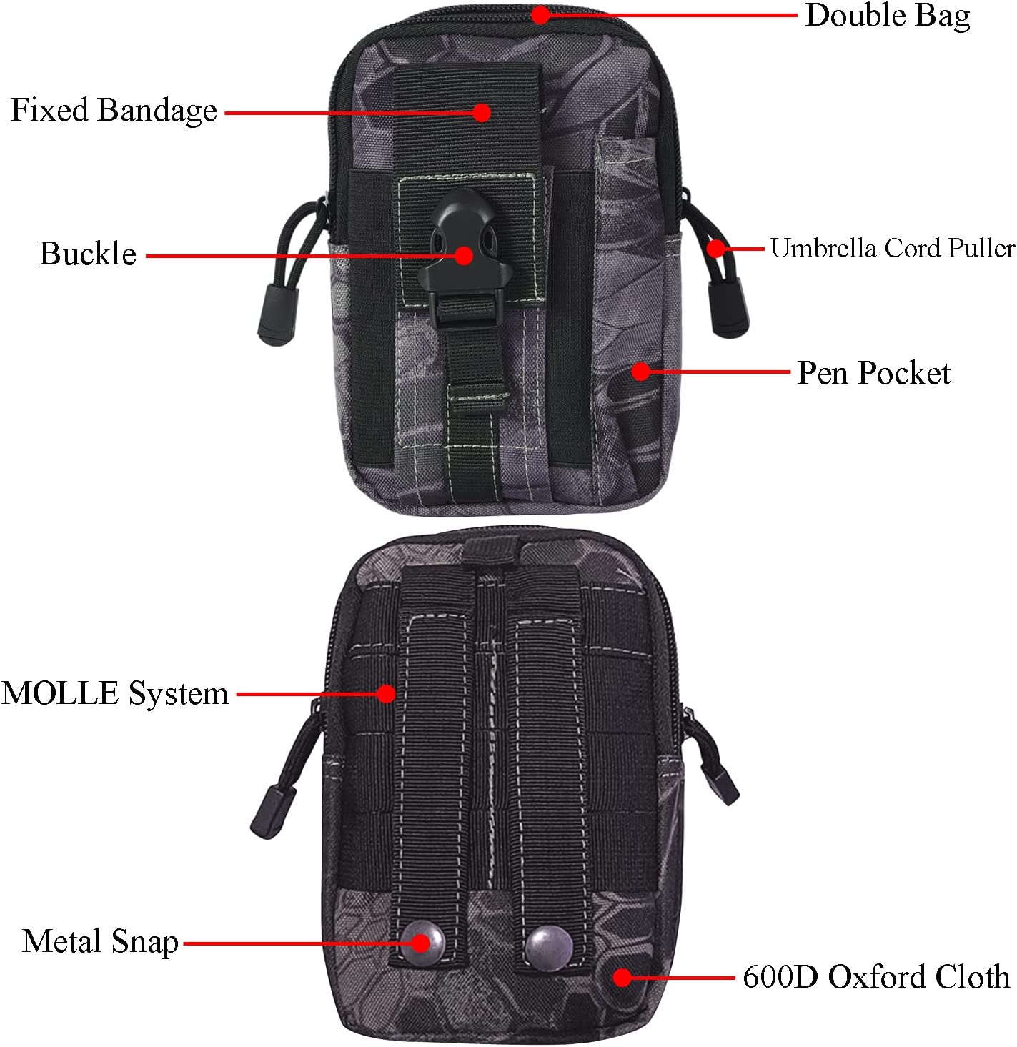 Tactical Bag for Hiking & Outdoor Activities