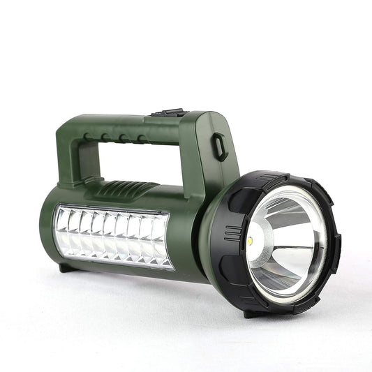 Led Portable Rechargeable Searchlight with Side Emergency 24 Smd Torch