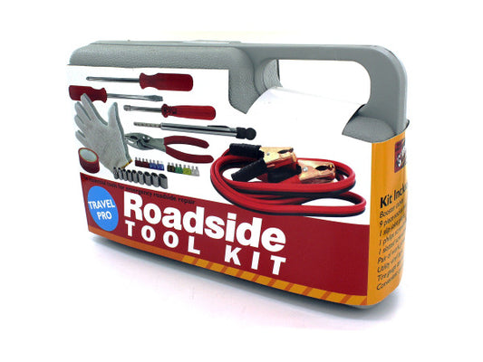 Bulk Buys OB353-3 Emergency Roadside Travel Tool Kit -Pack of 3