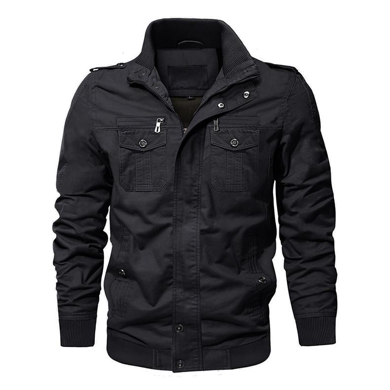 Jackets Men Winter Military Jacket Pilot Bomber