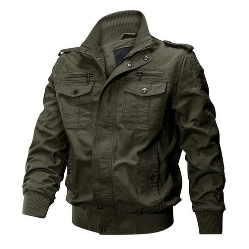 Jackets Men Winter Military Jacket Pilot Bomber