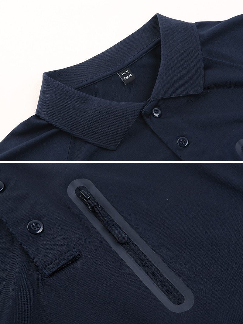 Long Sleeve Polo Shirts Mens Tactical Military