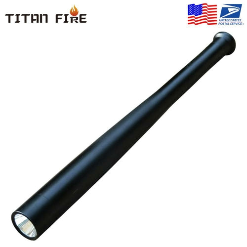 LED Flashlight T6 Rechargeable Multi-function Security Mace Hard